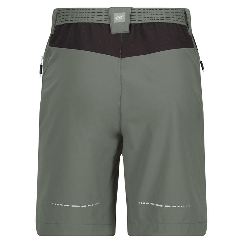 Short MOUNTAIN Homme (Vert kaki / Cendre)