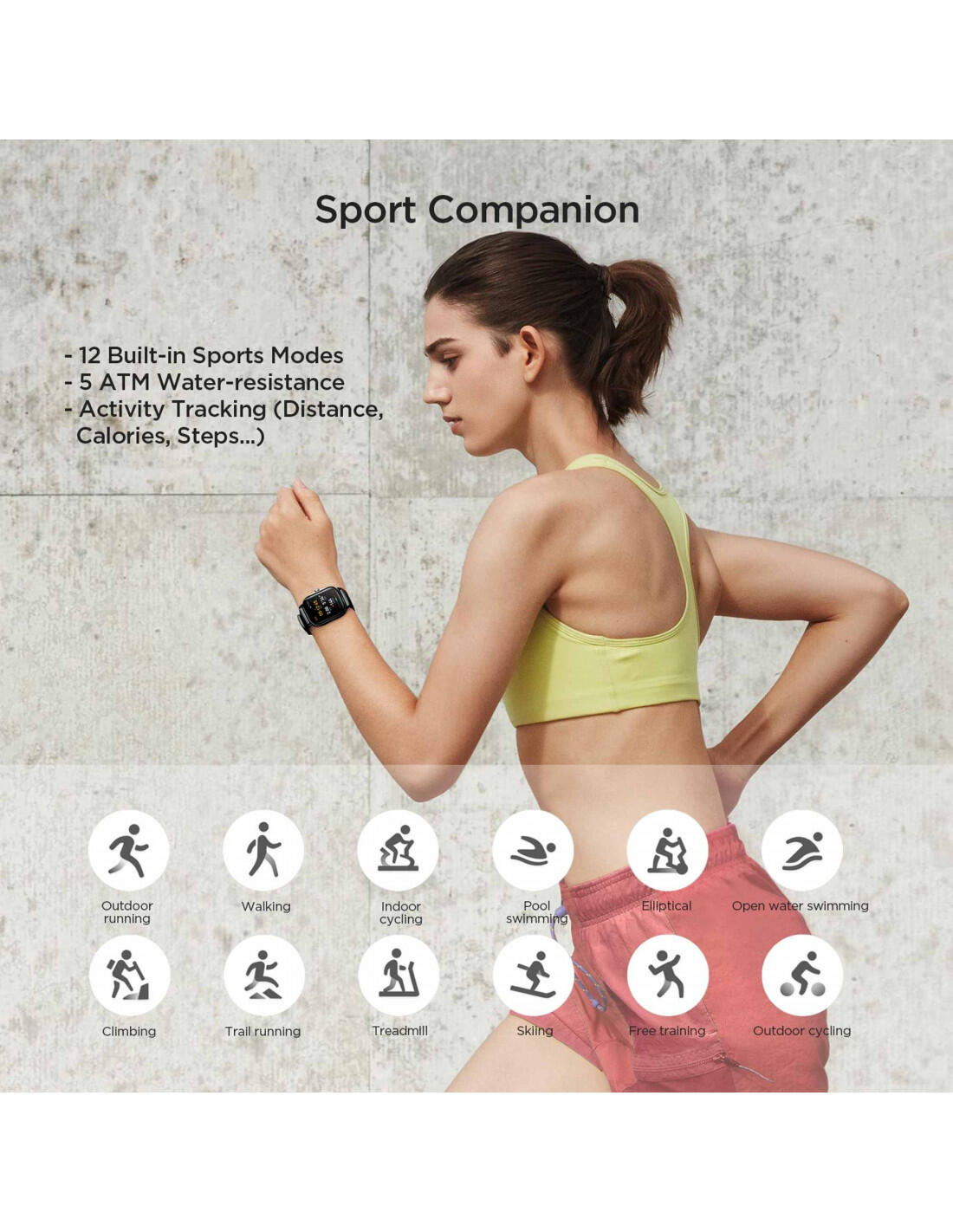 Amazfit Smartwatch GTS 2, Schwarz 5/7