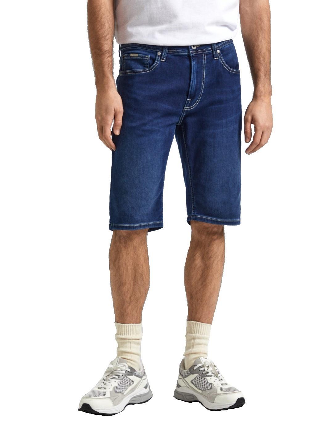 Pantalones cortos para Hombre Pepe jeans  Azul 2/3