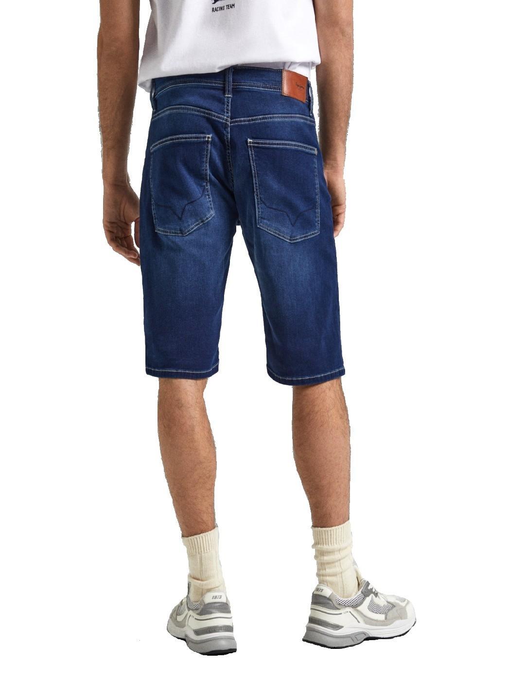 Pantalones cortos para Hombre Pepe jeans  Azul 3/3