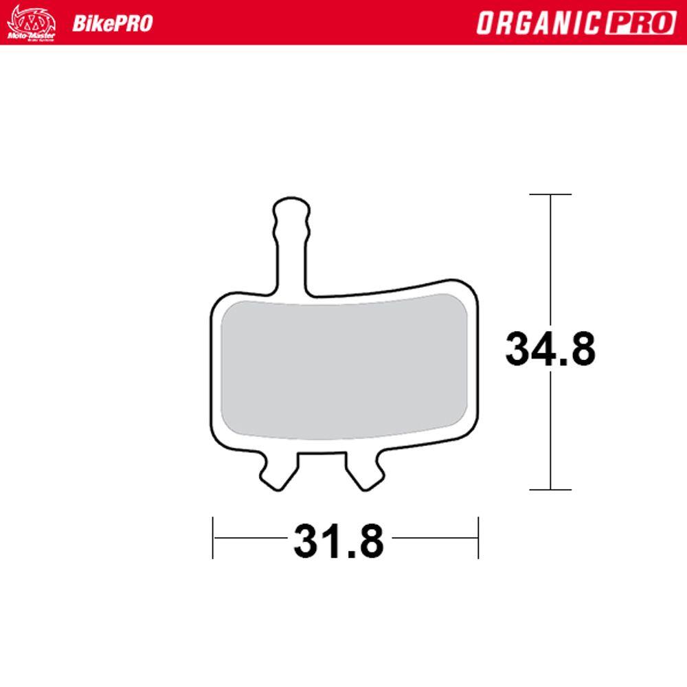 Pastillas de freno para bicicleta OrganicPro  - Avid BB7, Juicy 2/4