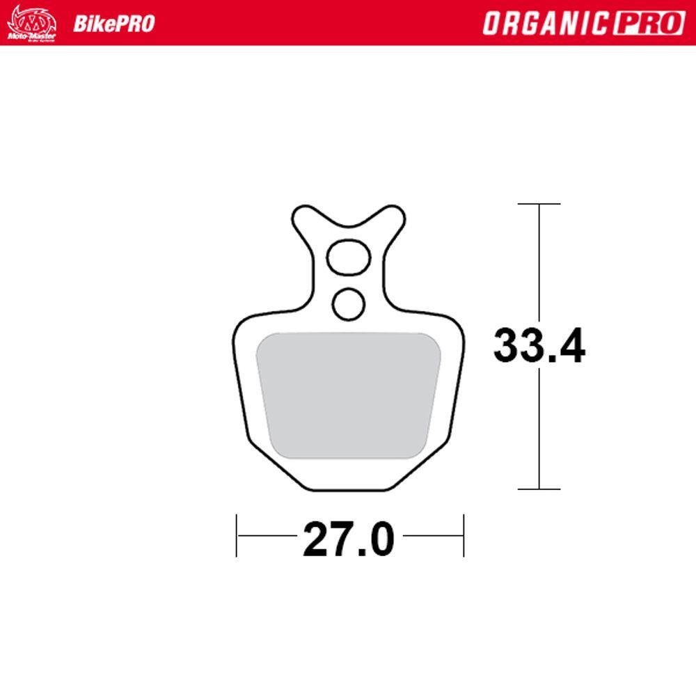 Pastillas de freno para bicicleta OrganicPro  - Formula ORO 2/4