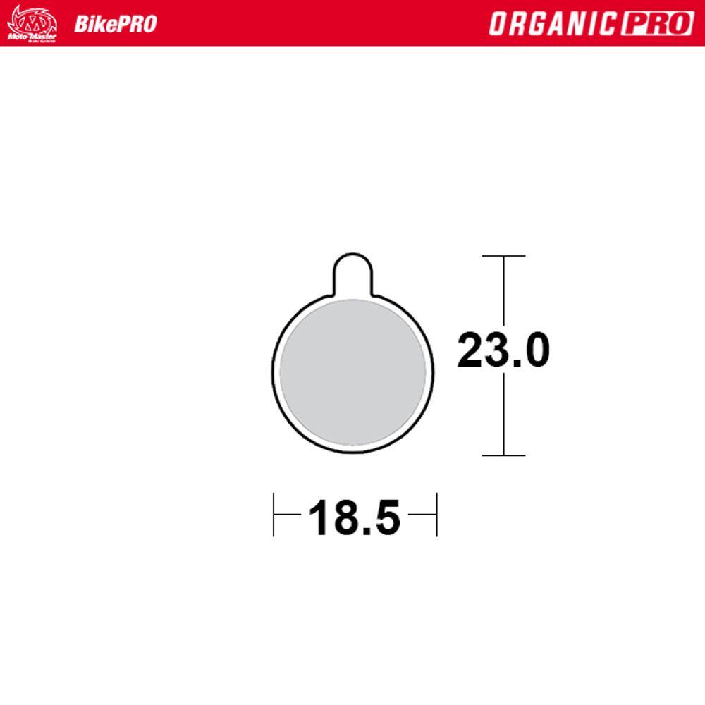 Plaquettes de frein de vélo OrganicPro  - Zoom DB 2/4