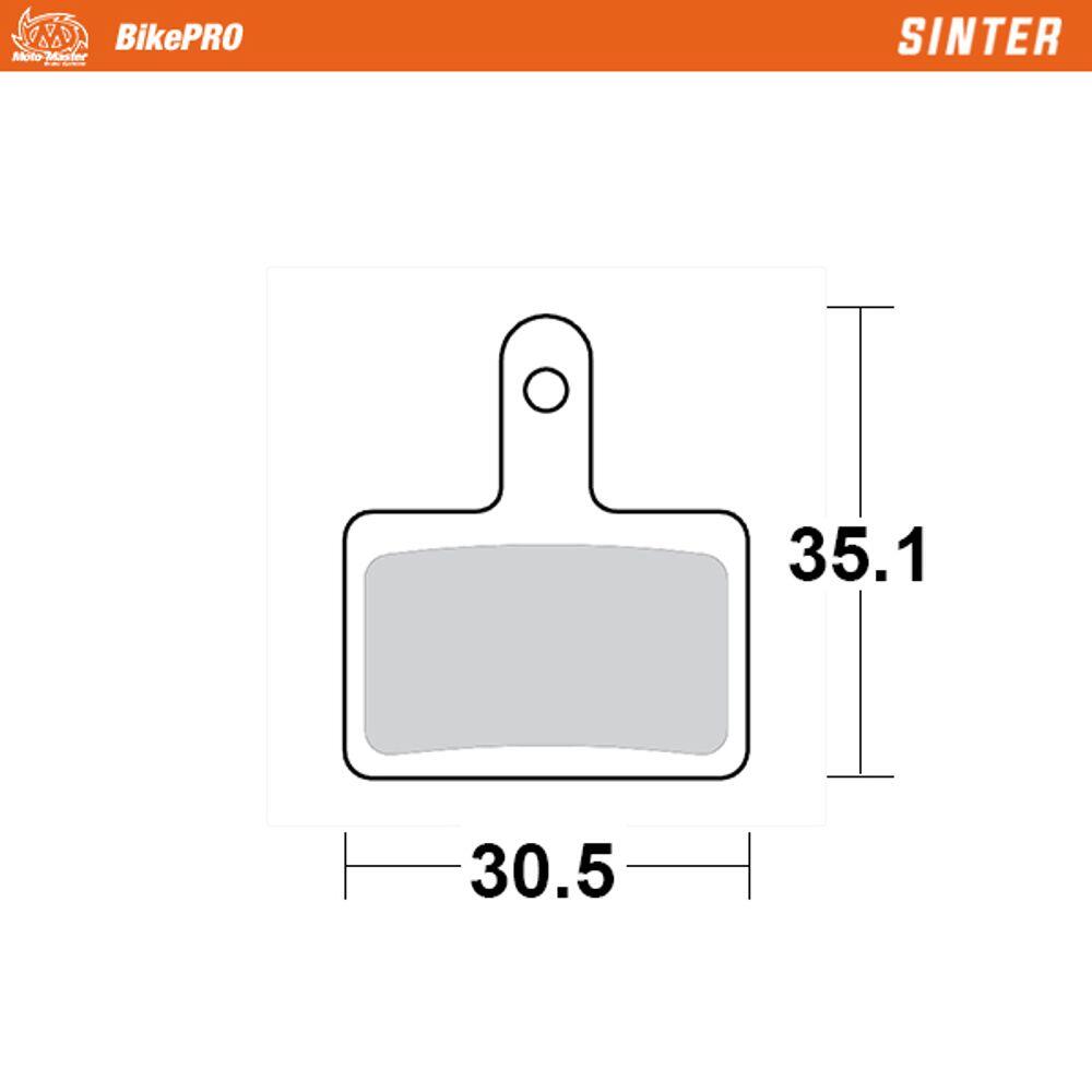 Pastillas Freno Shimano Tipo B Sinter ideales bicicletas sinterizadas/eléctricas 2/4