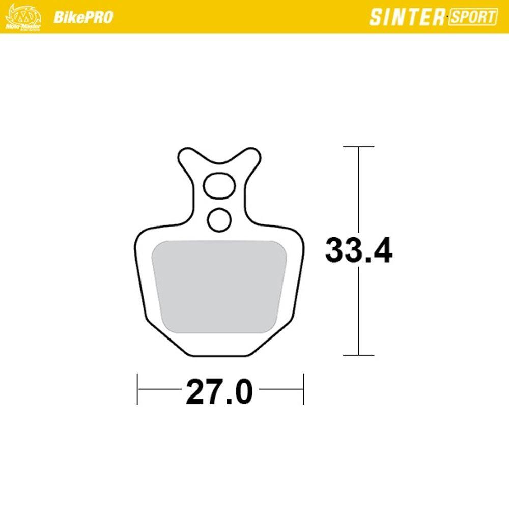 Pastiglie Freno Bici SinterSport ottime sul bagnato - Formula ORO 2/4