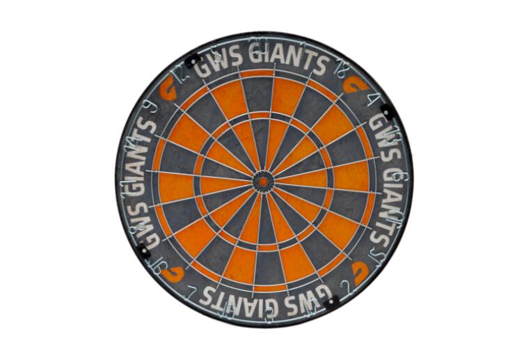 Greater Western Giants AFL Bristle Dart Board