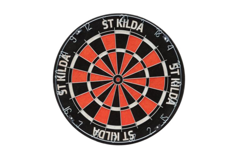 St Kilda Saints AFL Bristle Dart Board