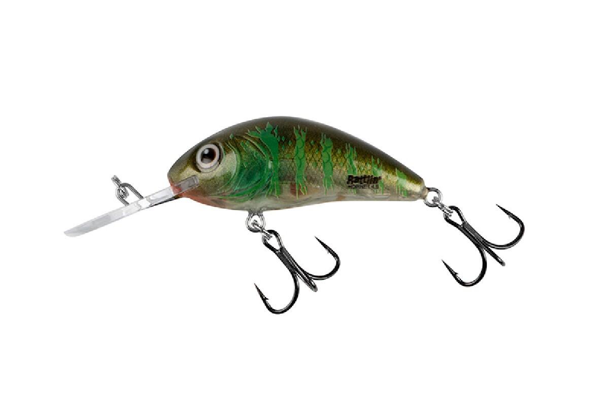 Salmo Rattlin Hornet Pez nadador flotante 5,5 cm (branquias verdes) 2/2