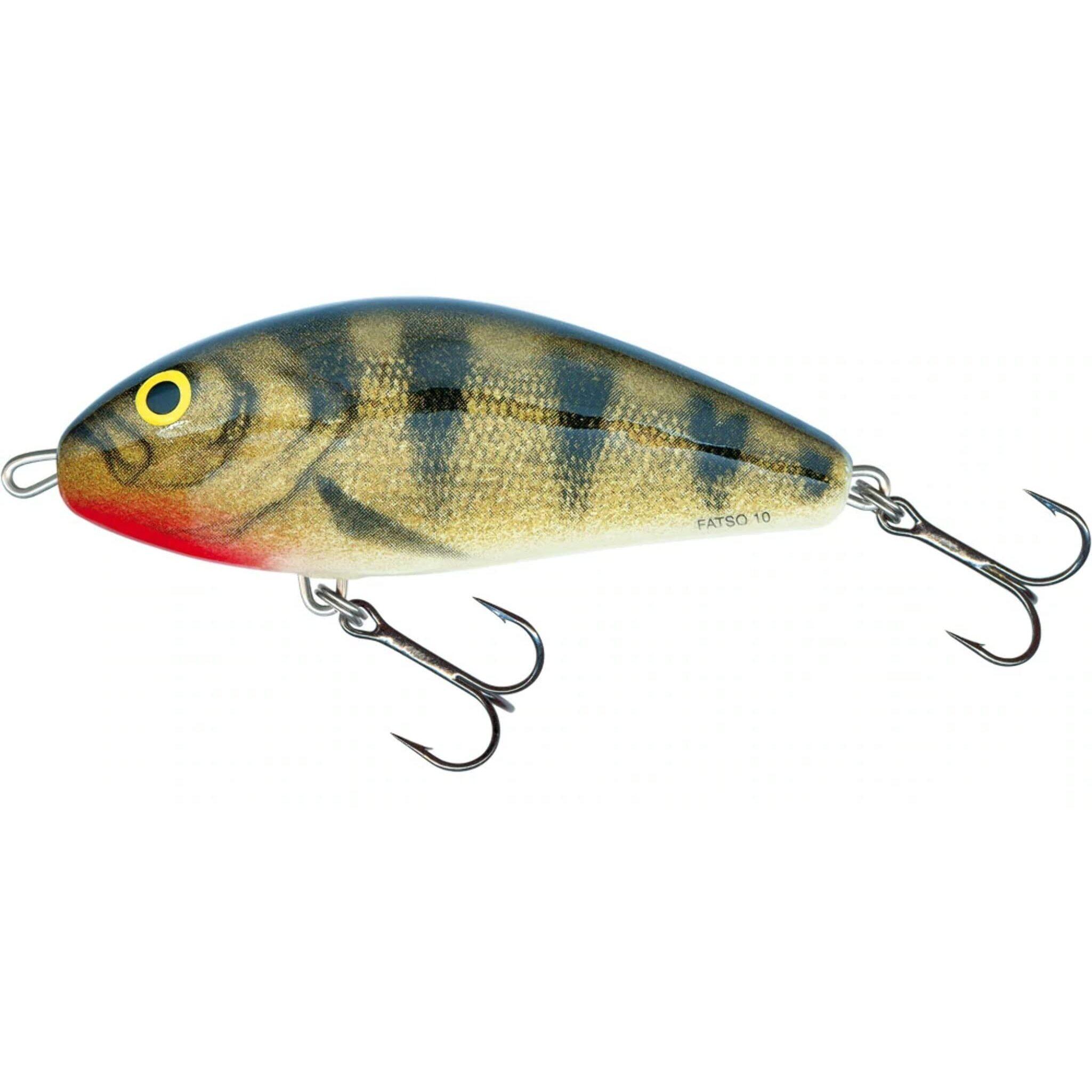 Salmo - Leurre Coulant Salmo Fatso Snk 10 Cm - Poisson Nageur - Jaune|multicolore - Taille Unique - Decathlon