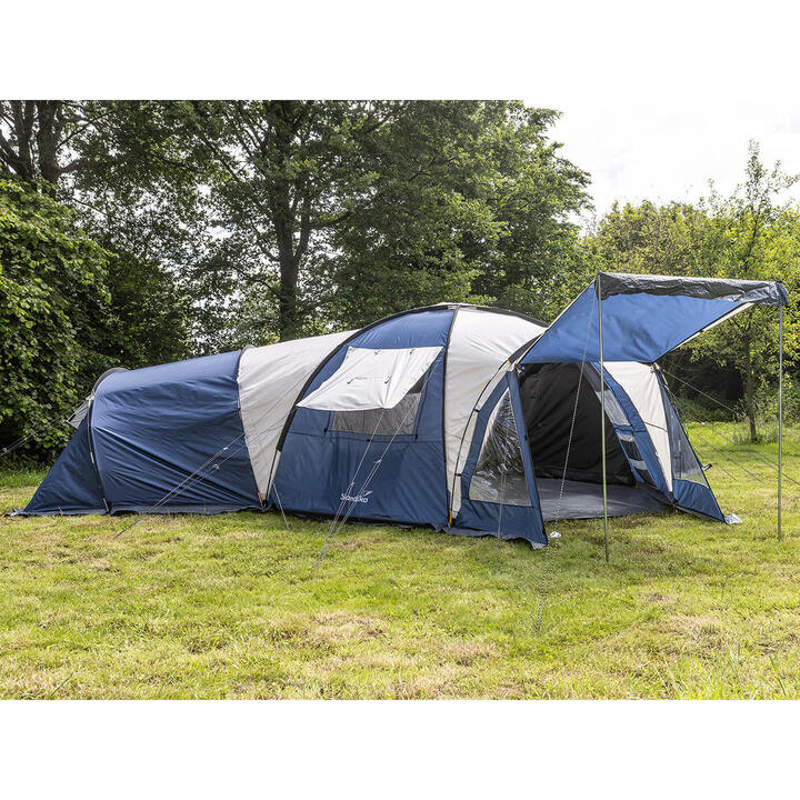 Tente De Camping Dôme SKANDIKA Larvik 3-4 Personnes - Montage Facile, Imperméable 3000mm, UV 50+