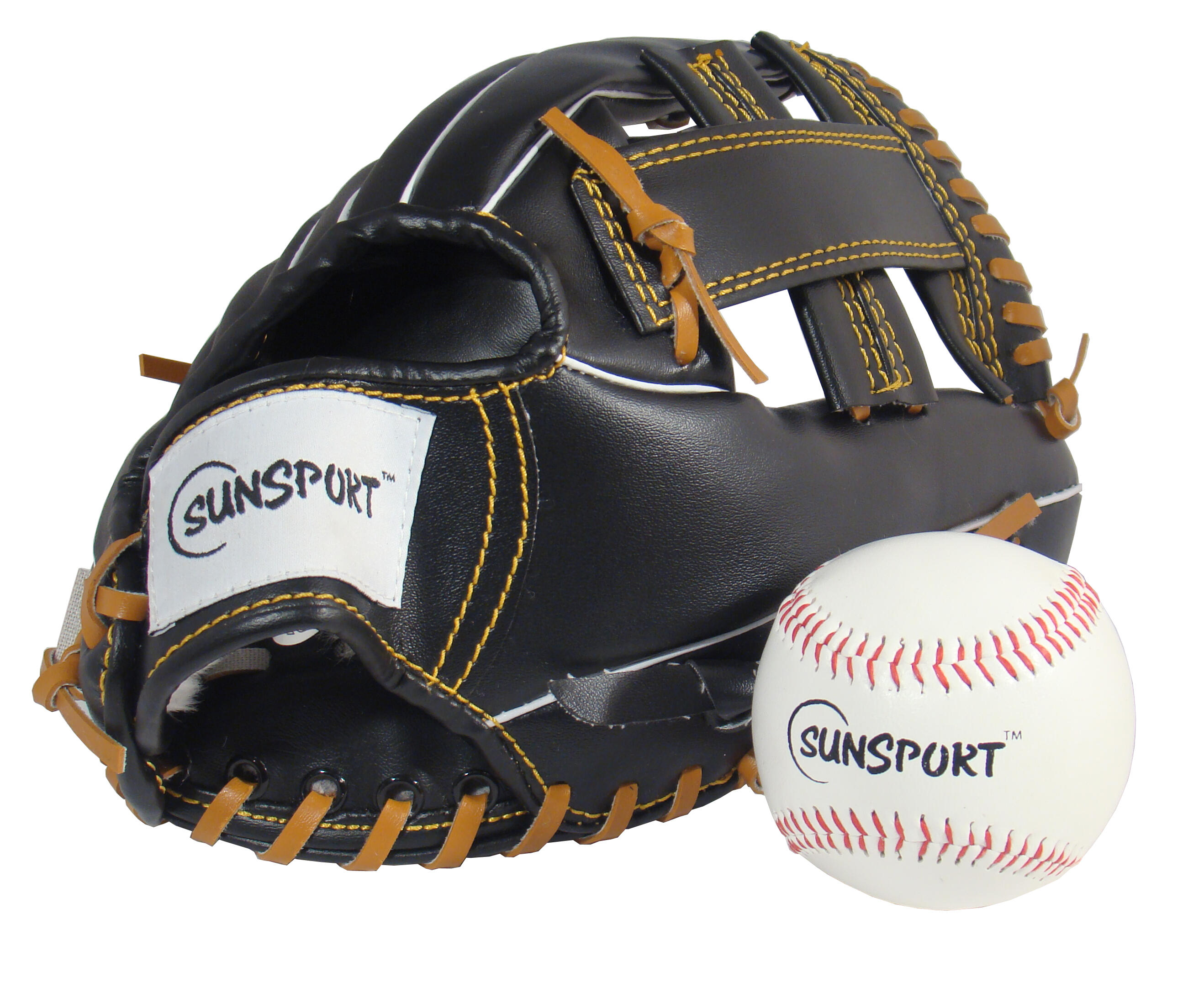 Baseball Zestaw Junior Sunsport piłka i rękawica Sunsport