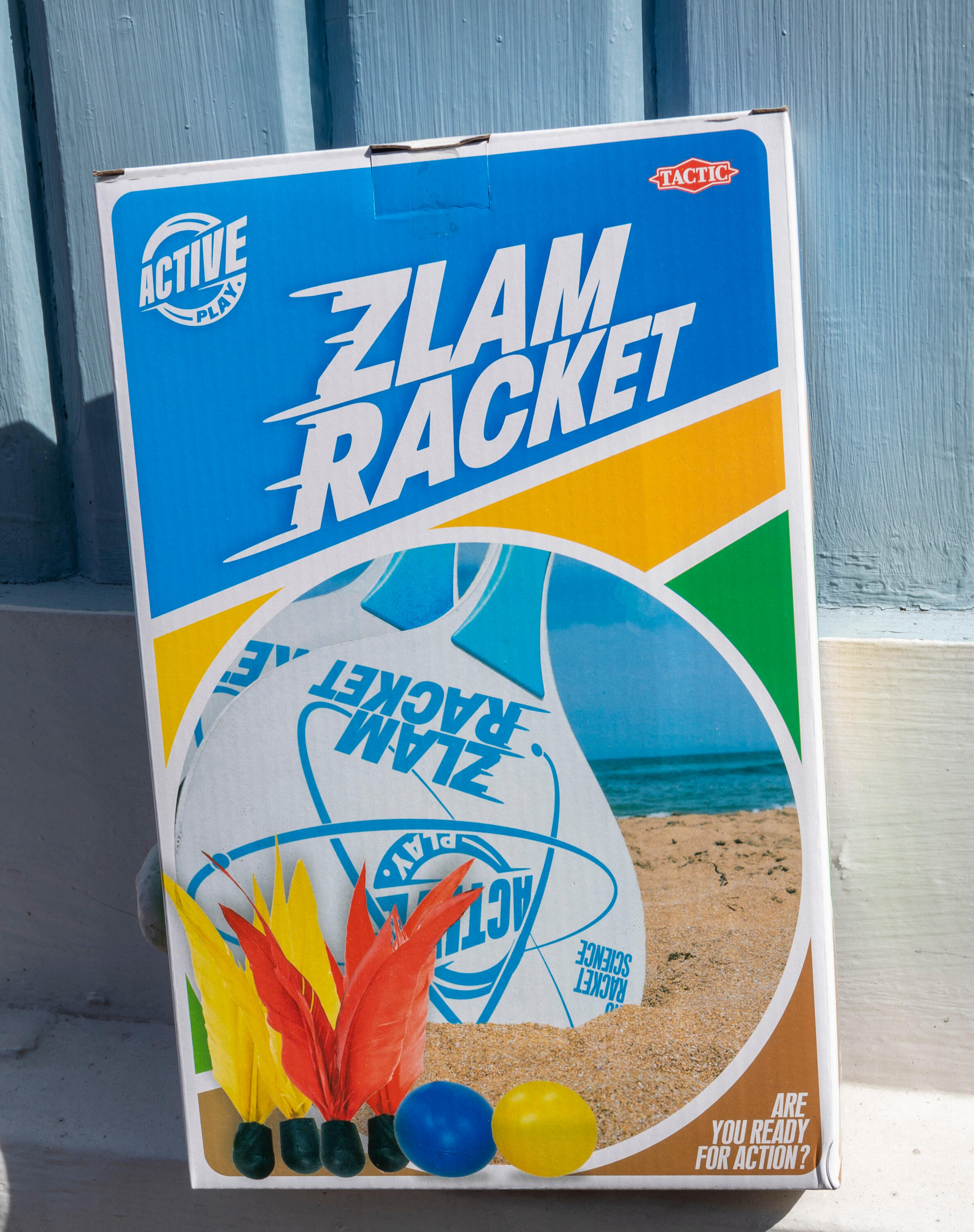 Rakietki plażowe drewniane Active Play Zlam Racket Zabawka Roku 4/7