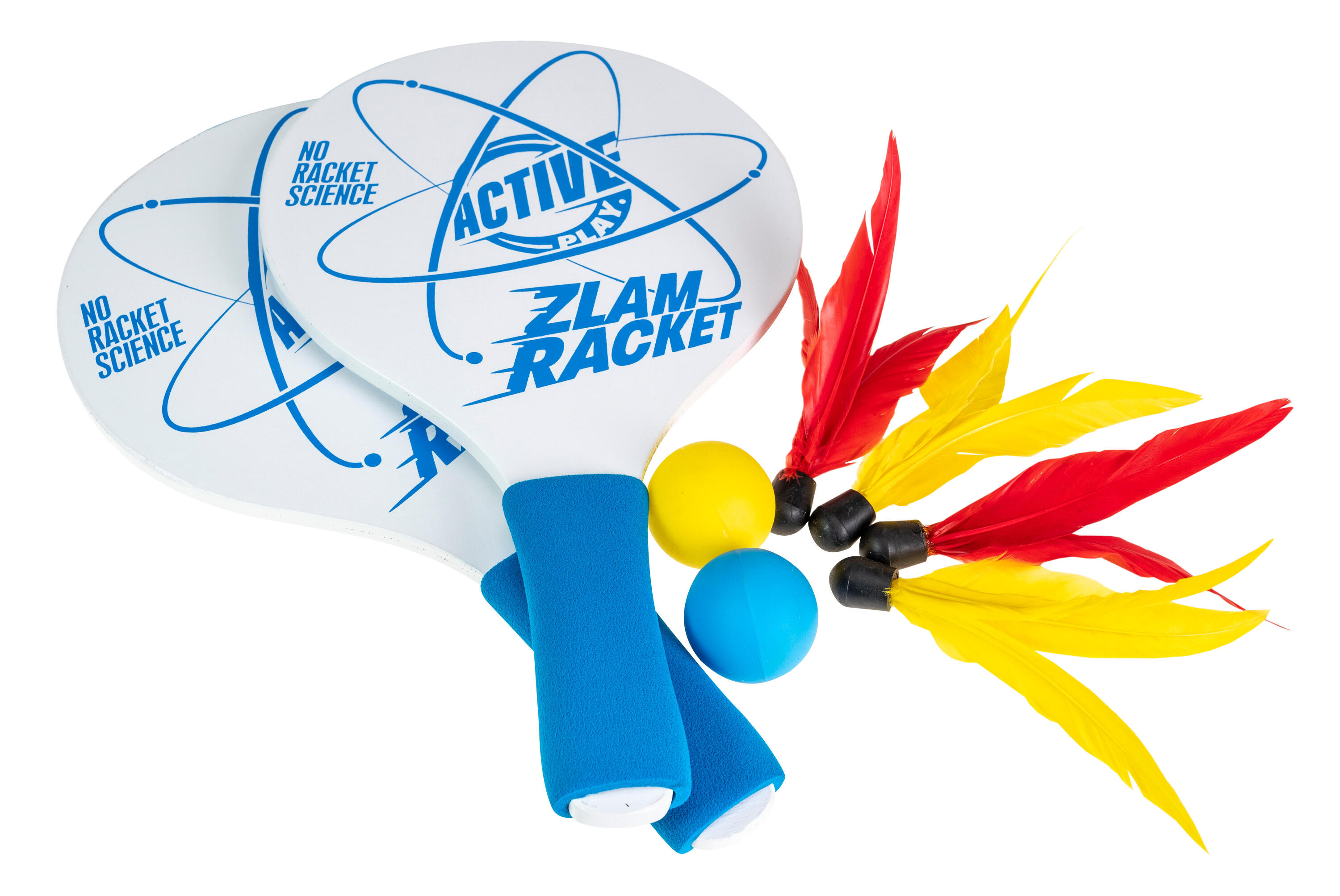Rakietki plażowe drewniane Active Play Zlam Racket Zabawka Roku 3/7