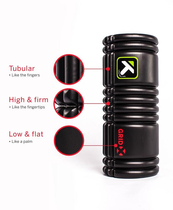 TriggerPoint Grid X Firm Foam Massage Roller, 33 cm 4/4