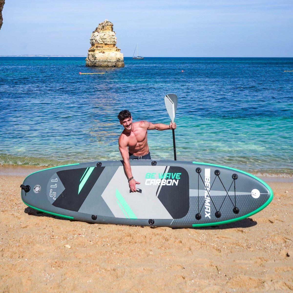 Tabla de Paddle Surf Behumax Be Wave Carbon 11.5' 4/5