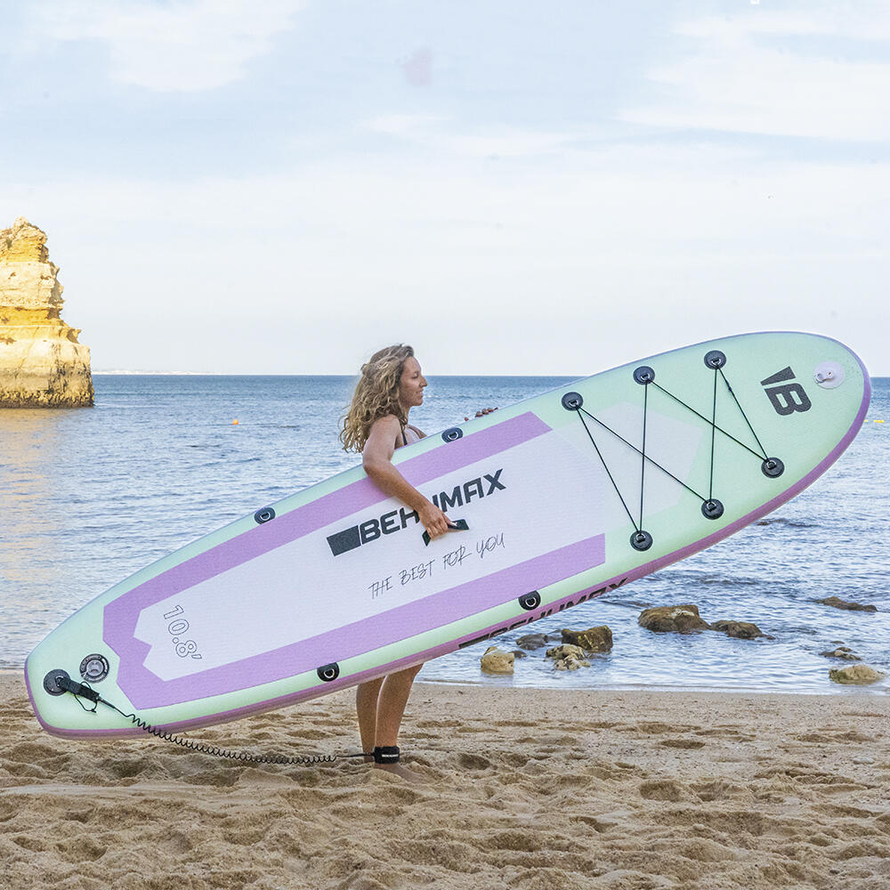 Pack Prancha Paddle Surf Be Wave Life 10.8 + MOCHILA EXPLORER 2/6