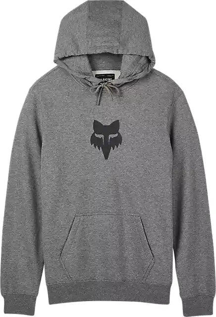 Fox Head Fleece Pullover Mens Hoodie