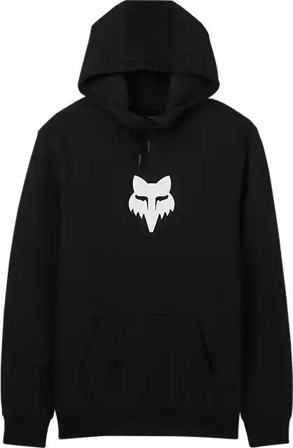 Fox Head Fleece Pullover Mens Hoodie