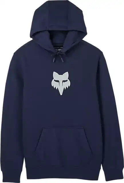 Fox Head Fleece Pullover Mens Hoodie
