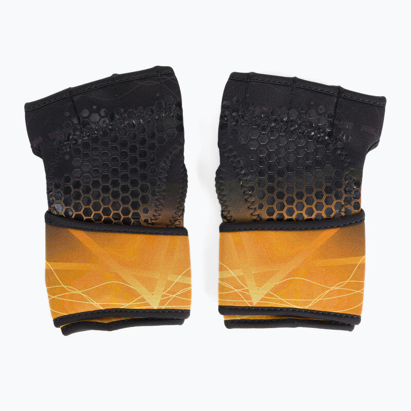 Gants de fitness X1 - Avec bouts des doigts ouverts - Avec longue bande velcro