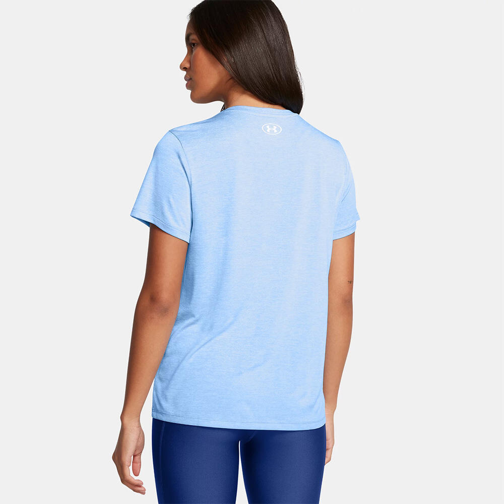 T-shirt Under armour modelo 1384230 465 para mulheres 4/4