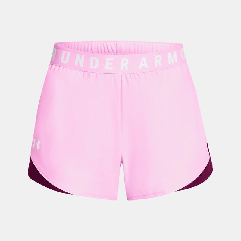 Short Rosa E Viola Donna Ua Play Up 3.0 Twist