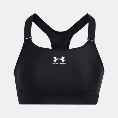 Sportbeha zwart ua heatgear® armour high voor dames