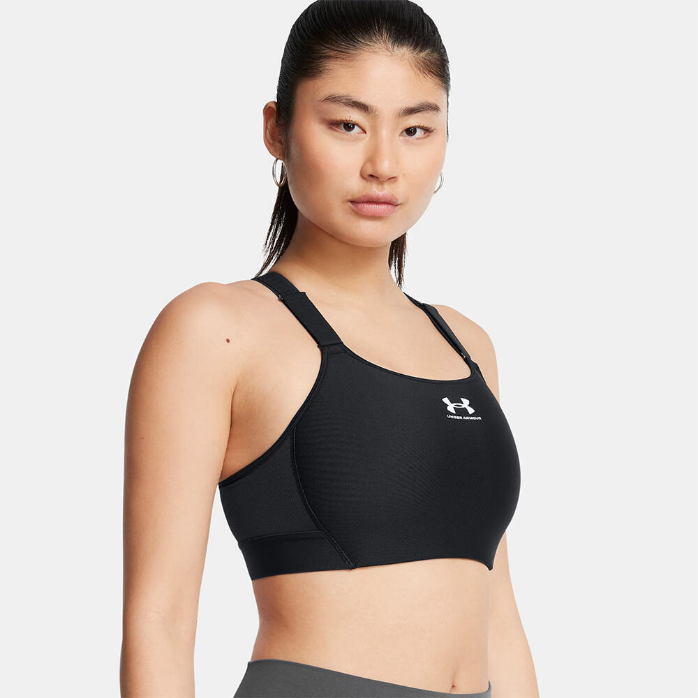 Sujetador Deportivo Negro Ua Heatgear® Armour High Para Mujer 6/7
