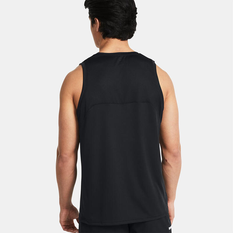 Camiseta Sin Mangas Under Armour Negra Ua Zone Hombre