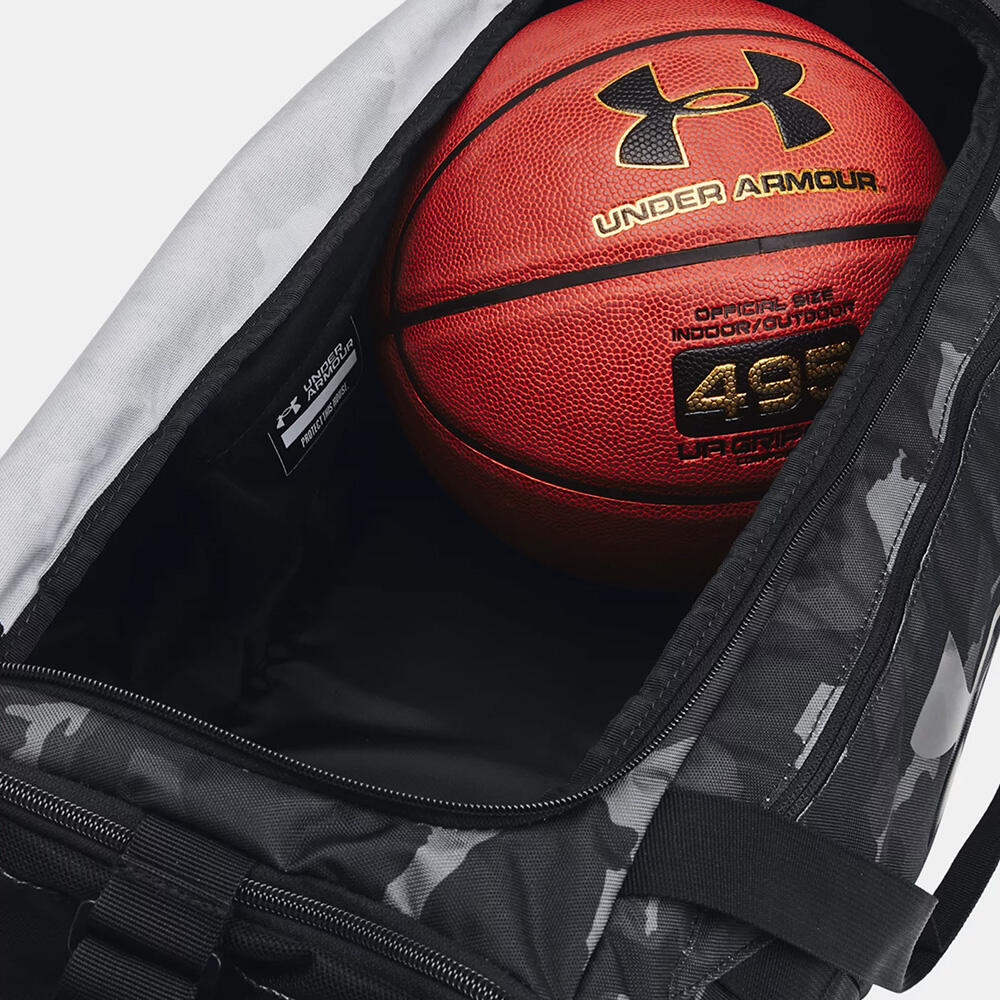 Sac de sport 40L UA Undeniable 5.0 Noir et Gris camouflage Under Armour 4/7