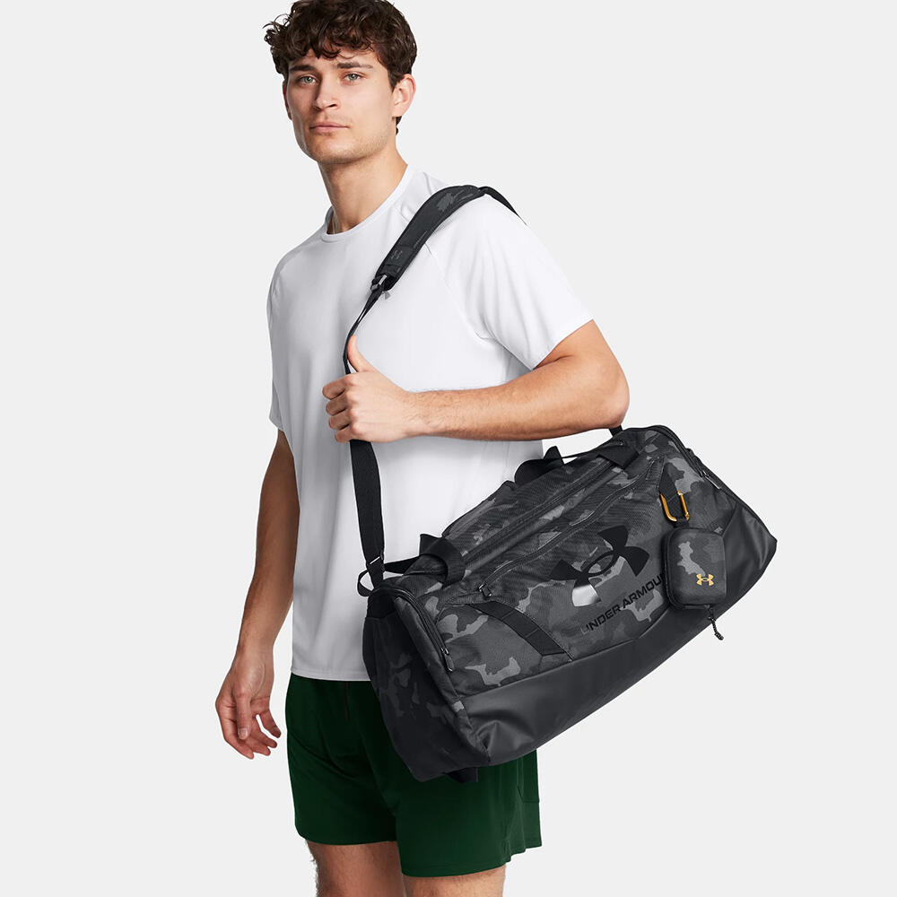 Sac de sport 40L UA Undeniable 5.0 Noir et Gris camouflage Under Armour 7/7
