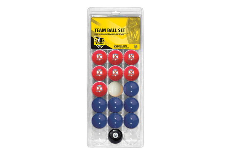 Sydney Roosters NRL Pool Snooker Billiard Balls Full Aramith Ball Set