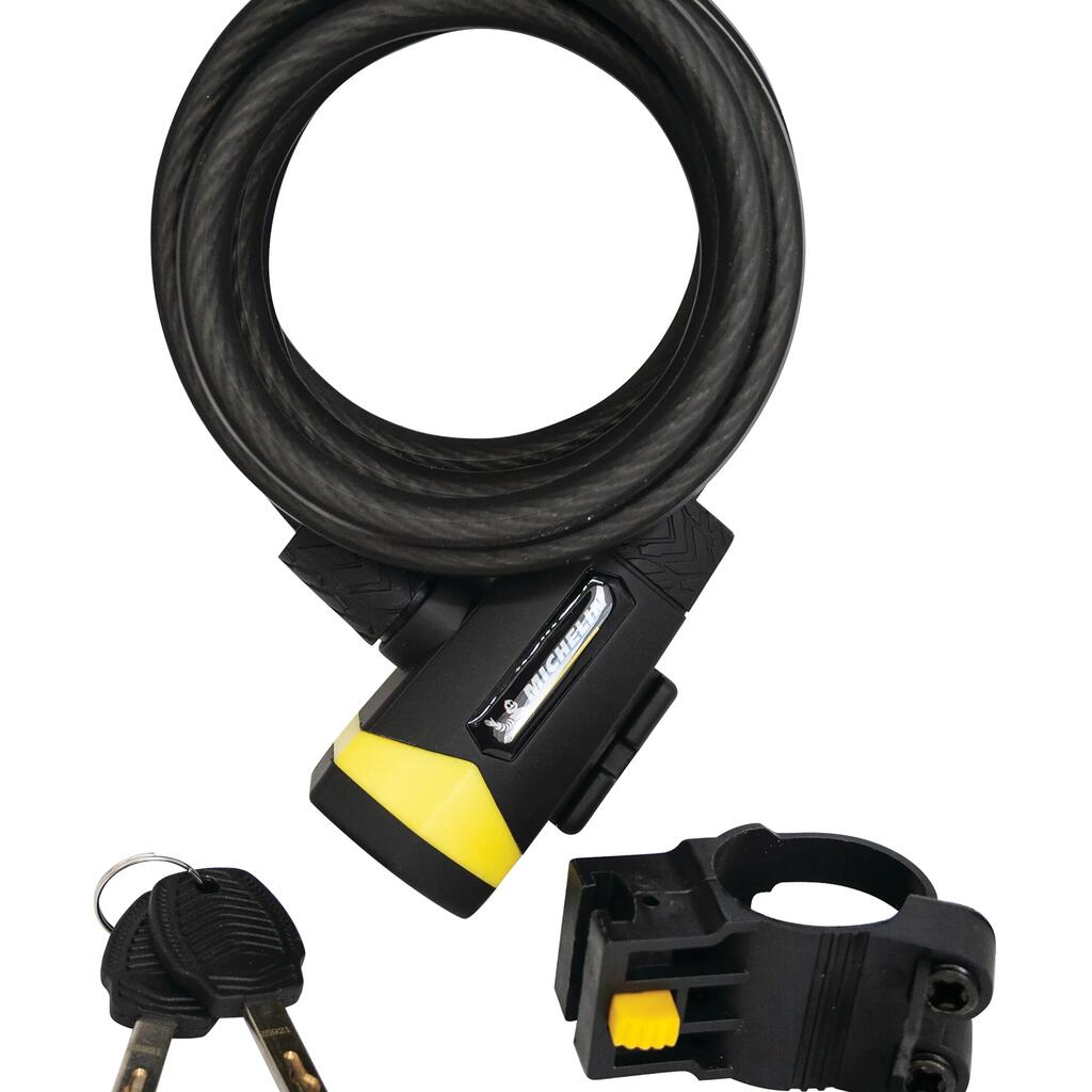 Michelin 10 x 1.80 m Cable Lock Black