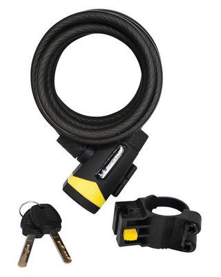 Antifurto con cavo Michelin 10 x 180 m nero