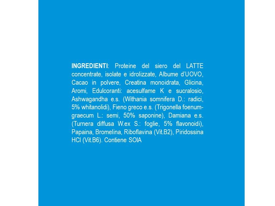 Integratore alimentare - MUSCLE PROTEIN CACAO 600g - massa muscolare 5/6
