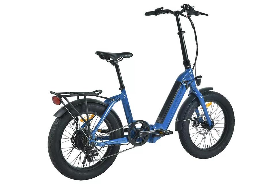 Rower Elekryczny Składany Overfly Doris 9.6 Ah / 345 Wh Zasięg 40-60 km
