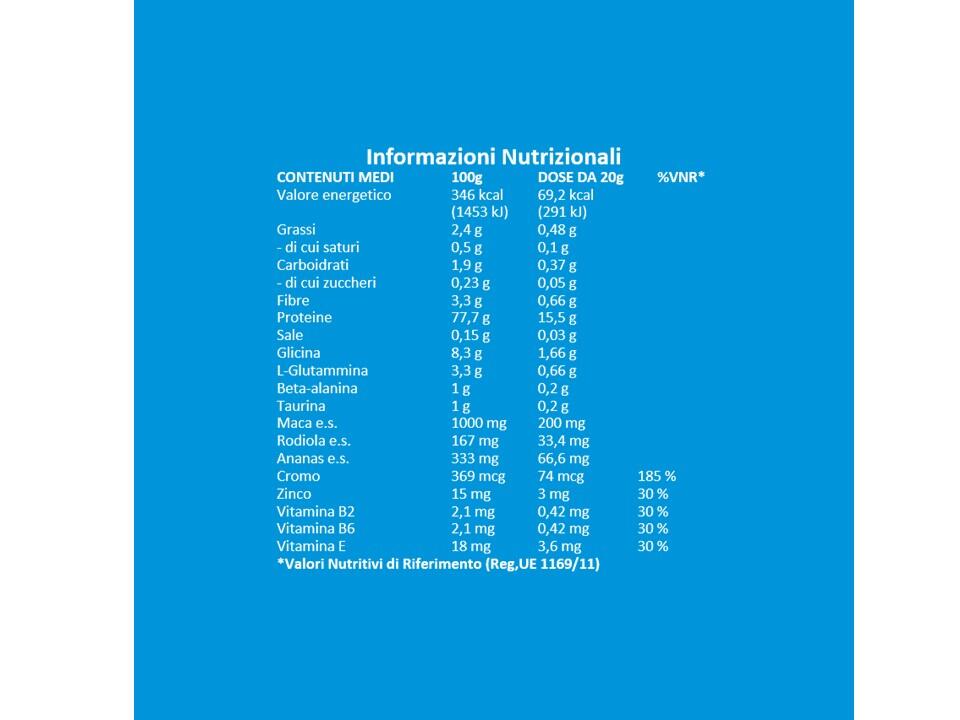 Integratore alimentare - ENERGY PROTEIN CACAO 600g - energetico 4/7