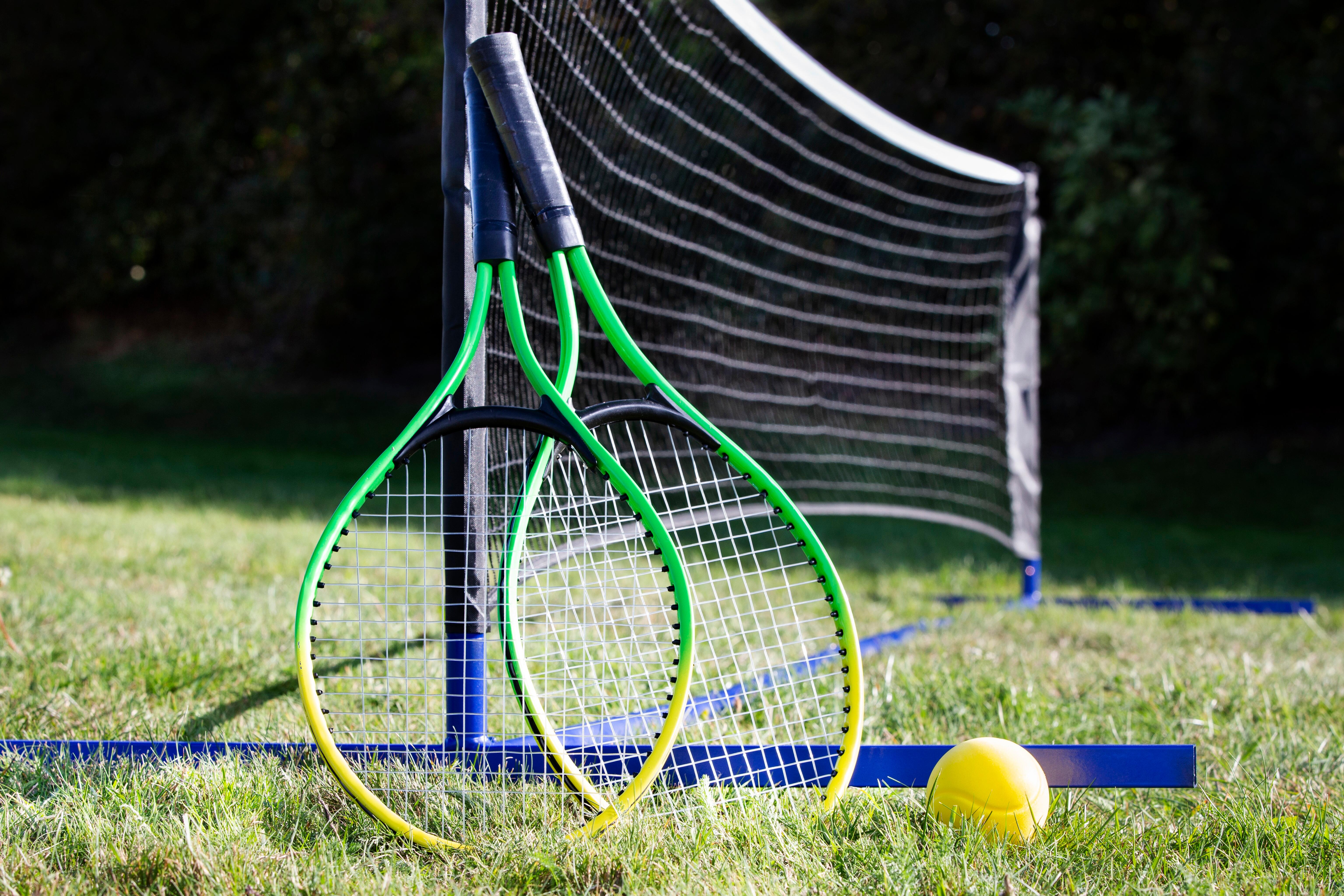 Tenis is Easy zestaw z siatką, piłką i 2 rakietkami Sunsport