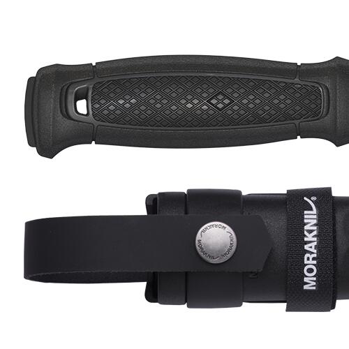 Überlebensmesser Garberg Black Carbon - Multi Mount - Schwarz 3/5