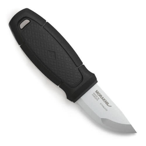 Couteau de survie Couteau de cou Eldris Acier Sandvik - Noir 3/5