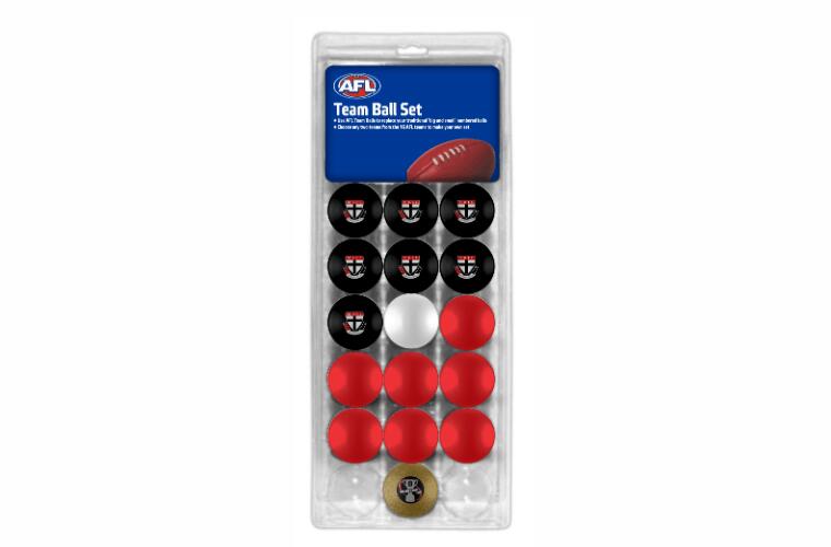 St Kilda Saints AFL Pool Snooker Billiard Balls Set