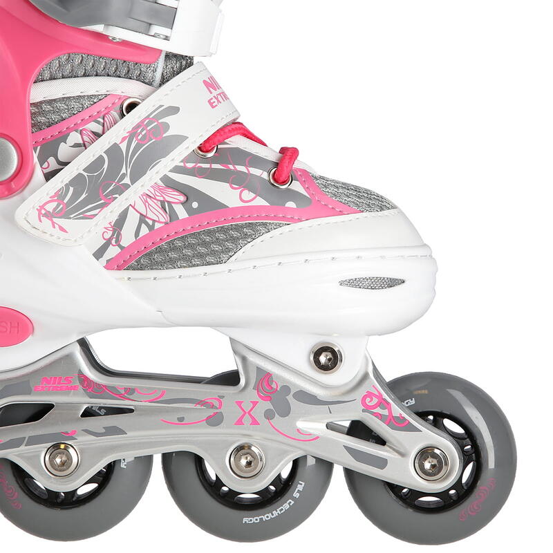 Inline Skates Kinderen Gemiddelde Intensiteit Na10602 Roze