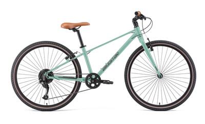 Stadsfiets 26" van aluminium. lichtgewicht 10 kg. 9 versnellingen shimano