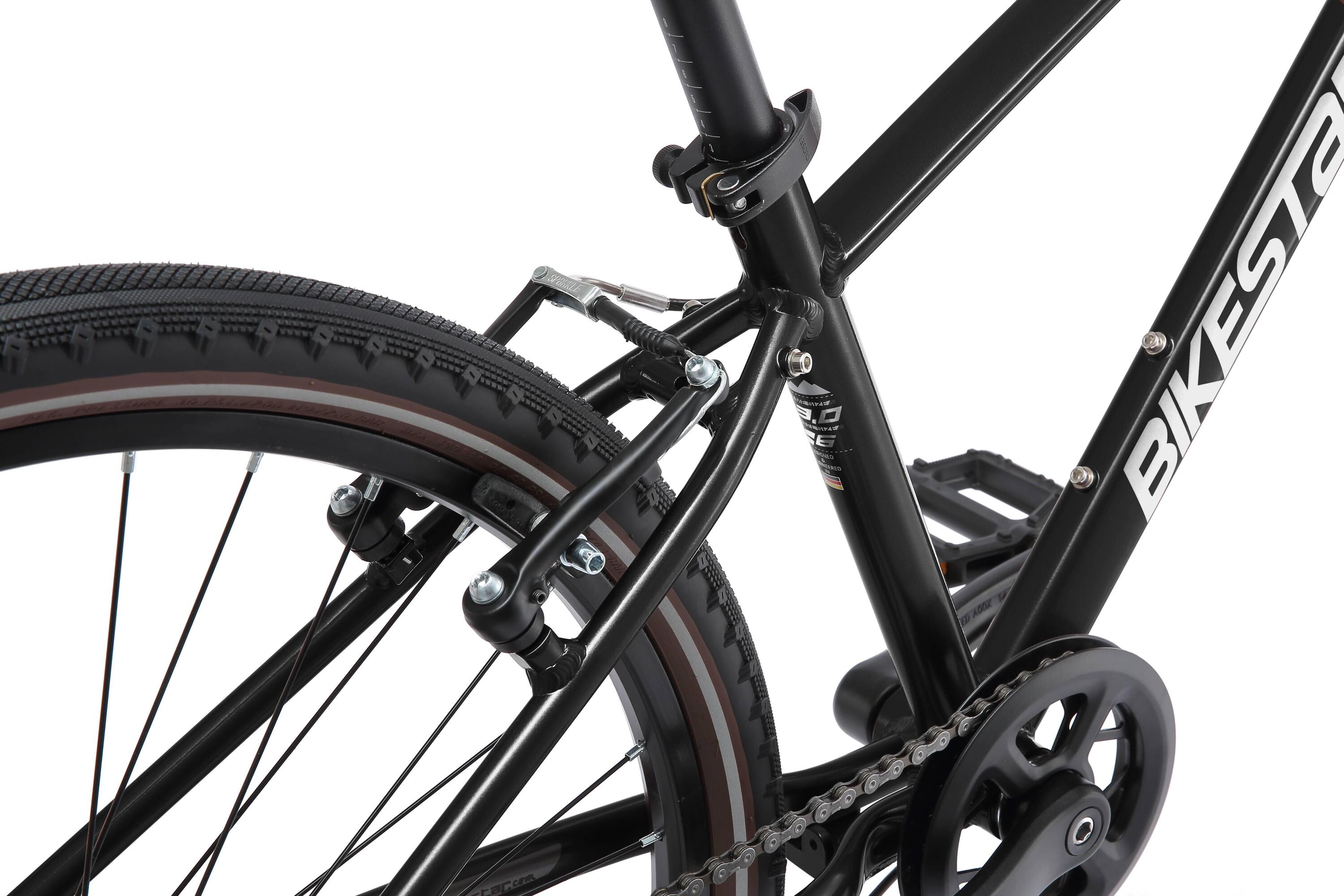 City Fahrrad aluminium 26", Leichtgewicht 10 kg, 9 Gänge Shimano 7/7