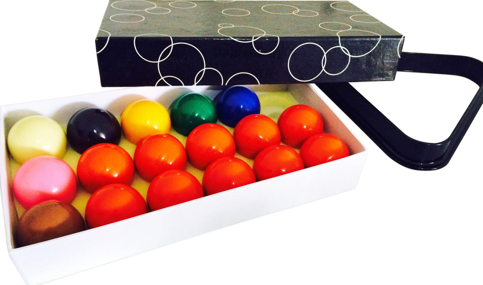 BRAND NEW Snooker Balls 1 and 7/8 inch 10 Red Set and Triangle