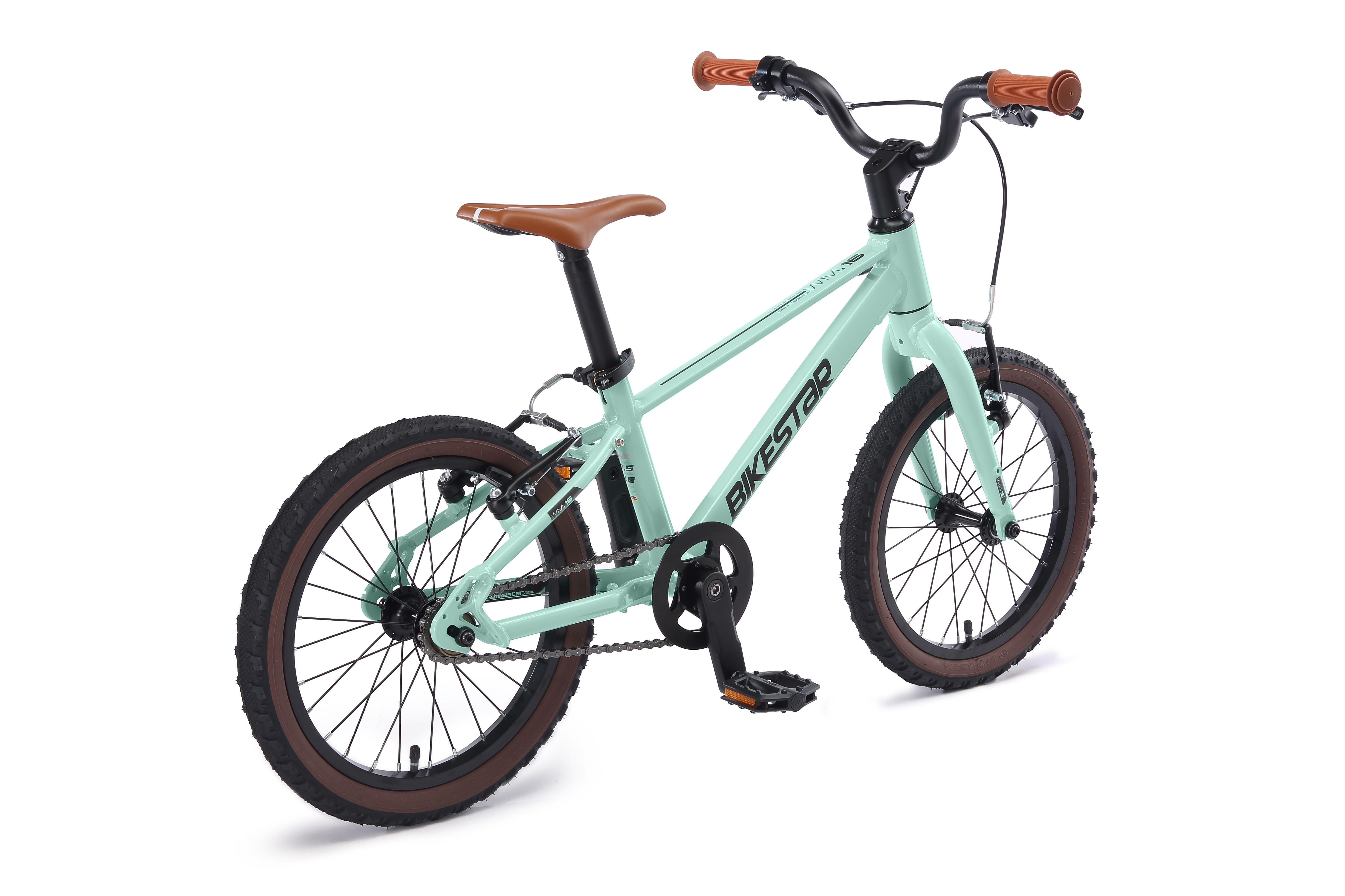 Velo 16 pouces VTC enfant 4 ans tres leger BIKESTAR Decathlon