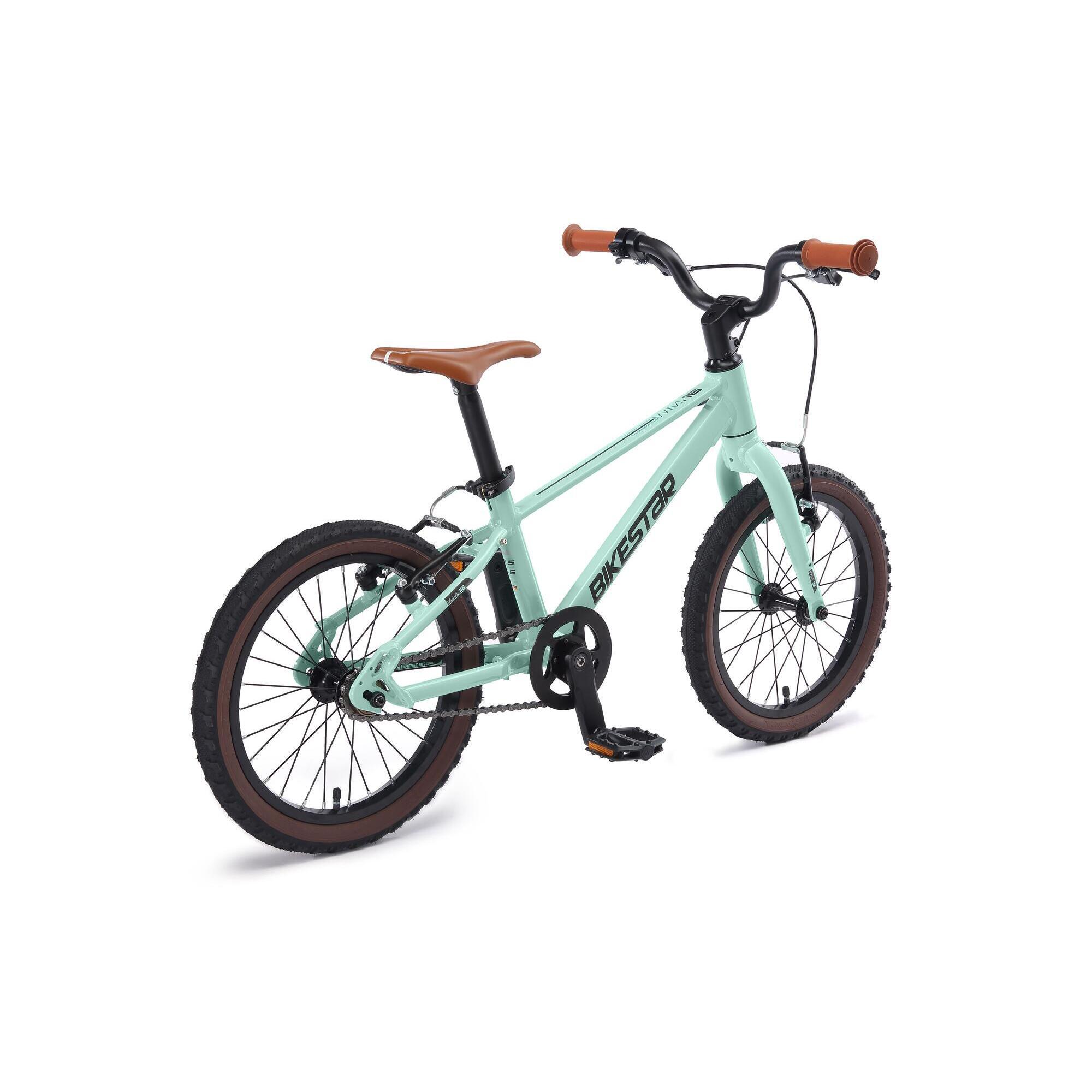 Velo 16 pouces VTC enfant 4 ans tres leger BIKESTAR Decathlon