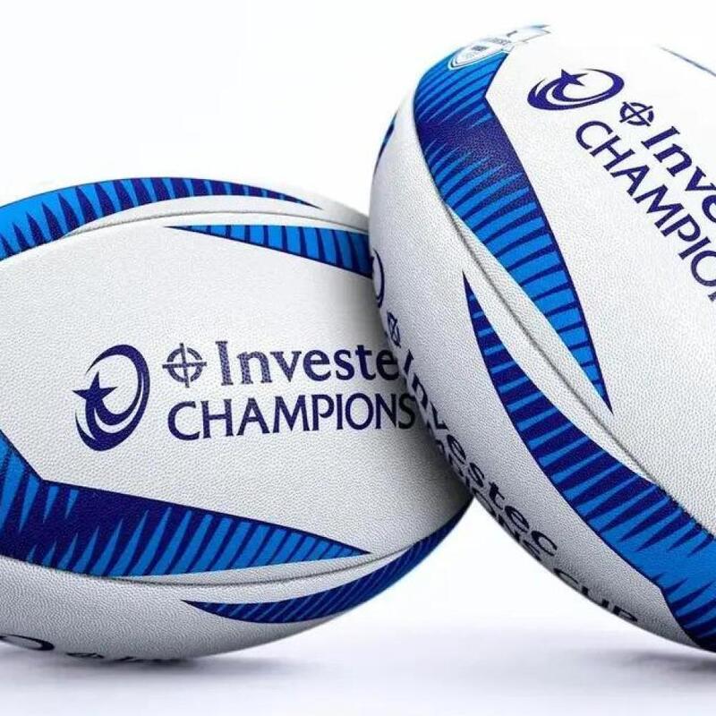 Ballon de Rugby Gilbert Supporter Champions Cup Coupe d’Europe Investec