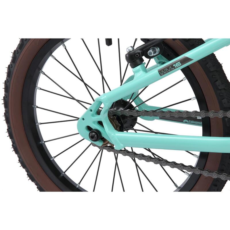 Vélo de ville 16" pour enfants 4 ans, VTC en aluminium léger 7 kg