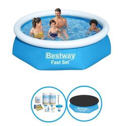 Bestway Piscine Fast Set 244x61 cm - Forfait Piscine